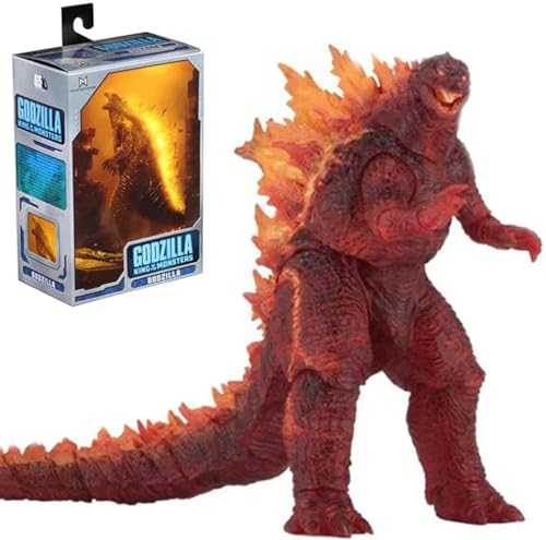 YESPIG 18 cm Anime Figure 2019 Godzilla King of The Monsters Burning Godzilla Surrounding Action Figures Dinosaur Collector Model Statue Toy von YESPIG