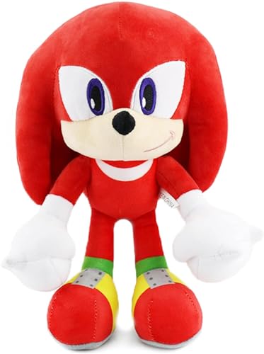 YESPIG Cuddly Toy, 35 cm, Shadow The Hedgehog Sonic Toy, Plush Toy, Recommended from 1 Year, Christmas and Children's Birthdays (Style-2) von YESPIG