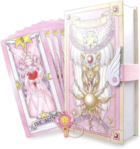 YESPIG Lot de 56 Cartes Kinomoto Sakura Clow - Complete Set - Classic Gift - Birthday Gift, Girl Gift (Sakura) von YESPIG