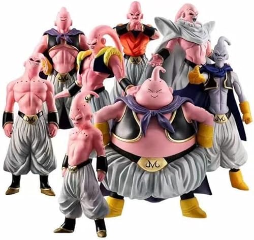 YESPIG Majin Buu Figure Toys 10 cm Anime Character Cosplay PVC Action Figure Statues Collectible Models Decorations Toy von YESPIG