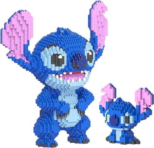 YESPIG Stitch 2308 Pieces of Nano Block Construction Game - Mini Companion pet Block Nano kit -3D Puzzle Toys for Teenagers and Adults, Birthday Gifts von YESPIG