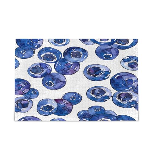 YETTASBIN Blueberry Holzpuzzle für Erwachsene, Teenager, Kinder, lustiges Familienspiel für Urlaub, Spielzeug, Geschenk, Heimdekoration, 500 Teile YETTASBIN Blueberry Holzpuzzle für Erwachsene, Teenager, Kinder, lustiges Familienspiel für Urlaub, Spielzeug, Geschenk, Heimdekoration, 500 Teile von YETTASBIN