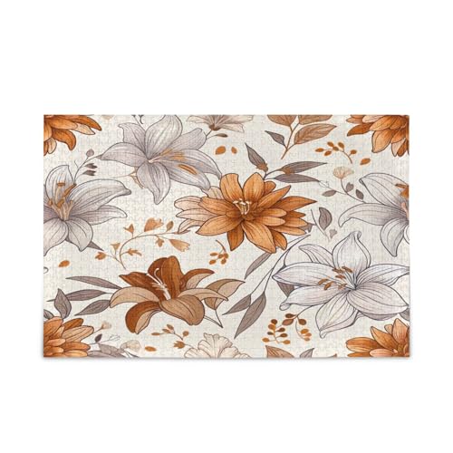 YETTASBIN Blume 500 Teile Holzpuzzle für Erwachsene Teenager Kinder, lustiges Familienspiel für Urlaub, Spielzeug, Geschenk, Heimdekoration YETTASBIN Blume 500 Teile Holzpuzzle für Erwachsene Teenager Kinder, lustiges Familienspiel für Urlaub, Spielzeug, Geschenk, Heimdekoration von YETTASBIN