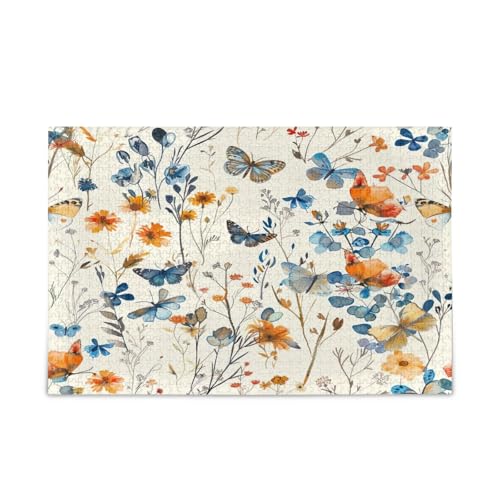 YETTASBIN Buuterfly 1000 Teile Holzpuzzle für Erwachsene Teenager Kinder, lustiges Familienspiel für Urlaub Spielzeug Geschenk Heimdekoration YETTASBIN Buuterfly 1000 Teile Holzpuzzle für Erwachsene Teenager Kinder, lustiges Familienspiel für Urlaub Spielzeug Geschenk Heimdekoration von YETTASBIN