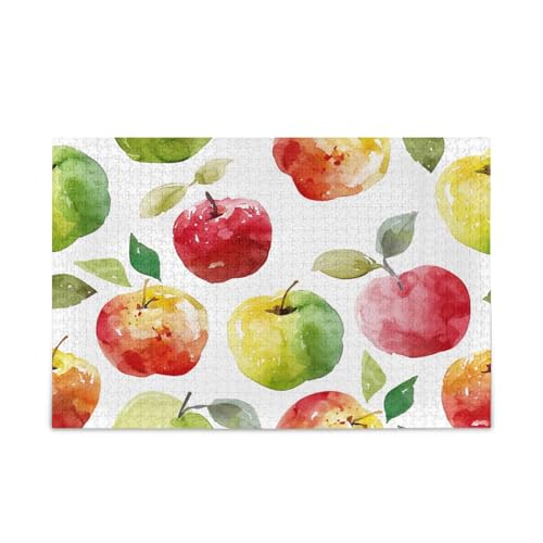 YETTASBIN Fresh Apple 1000 Teile Holzpuzzle für Erwachsene, Teenager, Kinder, lustiges Familienspiel für Urlaub, Spielzeug, Geschenk, Heimdekoration YETTASBIN Fresh Apple 1000 Teile Holzpuzzle für Erwachsene, Teenager, Kinder, lustiges Familienspiel für Urlaub, Spielzeug, Geschenk, Heimdekoration von YETTASBIN