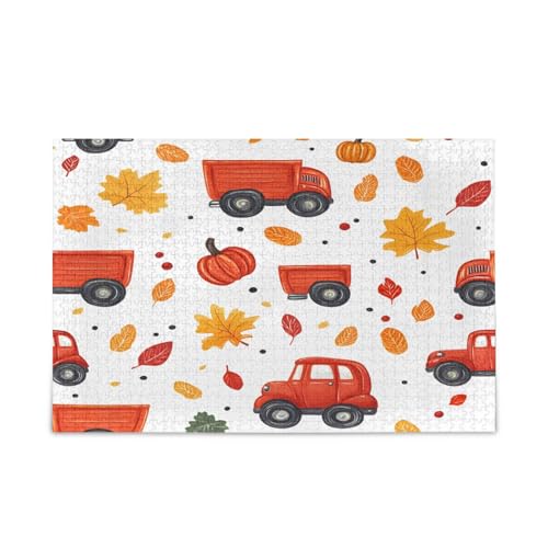 YETTASBIN Herbstkürbis 500 Teile Holzpuzzle für Erwachsene, Teenager, Kinder, lustiges Familienspiel für Urlaub, Spielzeug, Geschenk, Heimdekoration YETTASBIN Herbstkürbis 500 Teile Holzpuzzle für Erwachsene, Teenager, Kinder, lustiges Familienspiel für Urlaub, Spielzeug, Geschenk, Heimdekoration von YETTASBIN