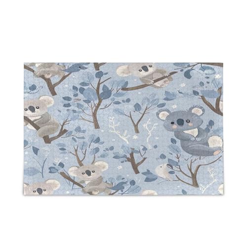 YETTASBIN Koala 1000 Teile Holzpuzzle für Erwachsene, Teenager, Kinder, lustiges Familienspiel für Urlaub, Spielzeug, Geschenk, Heimdekoration YETTASBIN Koala 1000 Teile Holzpuzzle für Erwachsene, Teenager, Kinder, lustiges Familienspiel für Urlaub, Spielzeug, Geschenk, Heimdekoration von YETTASBIN