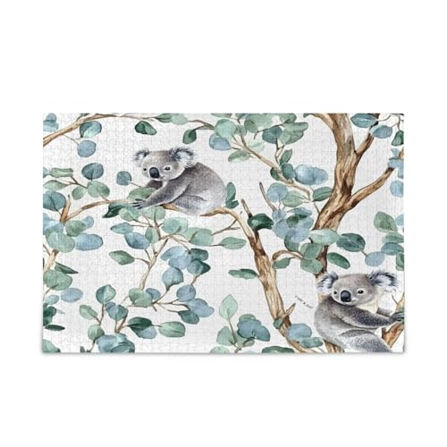 YETTASBIN Koala 500 Teile Holzpuzzle für Erwachsene, Teenager, Kinder, lustiges Familienspiel für Urlaub, Spielzeug, Geschenk, Heimdekoration YETTASBIN Koala 500 Teile Holzpuzzle für Erwachsene, Teenager, Kinder, lustiges Familienspiel für Urlaub, Spielzeug, Geschenk, Heimdekoration von YETTASBIN