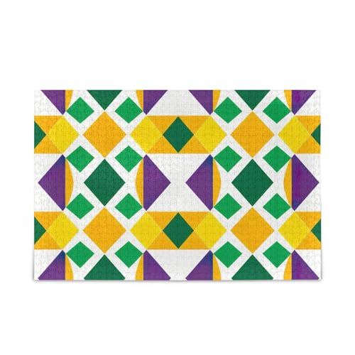 YETTASBIN Mardi Gras Holzpuzzle für Erwachsene, Teenager, Kinder, lustiges Familienspiel für Urlaub, Spielzeug, Geschenk, Heimdekoration, 1000 Teile YETTASBIN Mardi Gras Holzpuzzle für Erwachsene, Teenager, Kinder, lustiges Familienspiel für Urlaub, Spielzeug, Geschenk, Heimdekoration, 1000 Teile von YETTASBIN