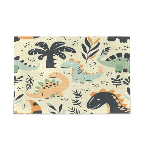YETTASBIN Niedliches Dinosaurier-Puzzle aus Holz, 1000 Teile, für Erwachsene, Teenager, Kinder, lustiges Familienspiel für Urlaub, Spielzeug, Geschenk, Heimdekoration YETTASBIN Niedliches Dinosaurier-Puzzle aus Holz, 1000 Teile, für Erwachsene, Teenager, Kinder, lustiges Familienspiel für Urlaub, Spielzeug, Geschenk, Heimdekoration von YETTASBIN
