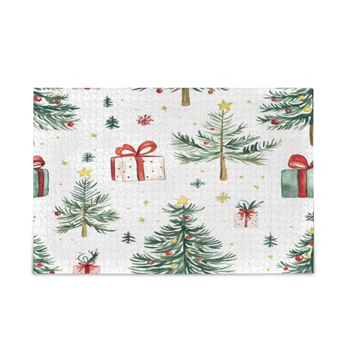 YETTASBIN Weihnachtsbaum 1000 Teile Holzpuzzle für Erwachsene Teenager Kinder, lustiges Familienspiel für Urlaub Spielzeug Geschenk Heimdekoration YETTASBIN Weihnachtsbaum 1000 Teile Holzpuzzle für Erwachsene Teenager Kinder, lustiges Familienspiel für Urlaub Spielzeug Geschenk Heimdekoration von YETTASBIN
