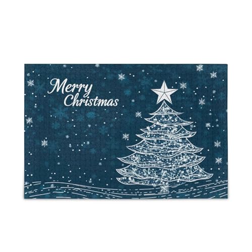 YETTASBIN Weihnachtsbaum 500 Teile Holzpuzzle für Erwachsene Teenager Kinder, lustiges Familienspiel für Urlaub, Spielzeug, Geschenk, Heimdekoration YETTASBIN Weihnachtsbaum 500 Teile Holzpuzzle für Erwachsene Teenager Kinder, lustiges Familienspiel für Urlaub, Spielzeug, Geschenk, Heimdekoration von YETTASBIN