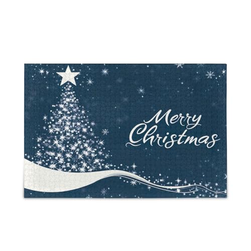YETTASBIN Weihnachtsbaum 500 Teile Holzpuzzle für Erwachsene Teenager Kinder, lustiges Familienspiel für Urlaub, Spielzeug, Geschenk, Heimdekoration YETTASBIN Weihnachtsbaum 500 Teile Holzpuzzle für Erwachsene Teenager Kinder, lustiges Familienspiel für Urlaub, Spielzeug, Geschenk, Heimdekoration von YETTASBIN
