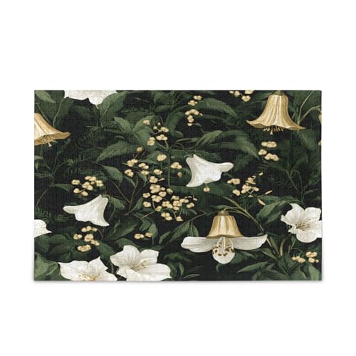 YETTASBIN Weiße Winterblumen, 500 Teile, Holzpuzzle für Erwachsene, Teenager, Kinder, lustiges Familienspiel für Urlaub, Spielzeug, Geschenk, Heimdekoration YETTASBIN Weiße Winterblumen, 500 Teile, Holzpuzzle für Erwachsene, Teenager, Kinder, lustiges Familienspiel für Urlaub, Spielzeug, Geschenk, Heimdekoration von YETTASBIN