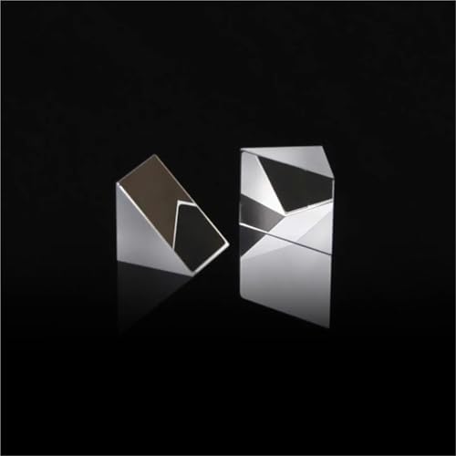 YEUBXDJ K9 Optisches Prisma, rechtwinkliger Spiegel, 15 x 15 mm, beschichtetes Aluminium für verbesserte Lichtreflexion YEUBXDJ K9 Optisches Prisma, rechtwinkliger Spiegel, 15 x 15 mm, beschichtetes Aluminium für verbesserte Lichtreflexion von YEUBXDJ