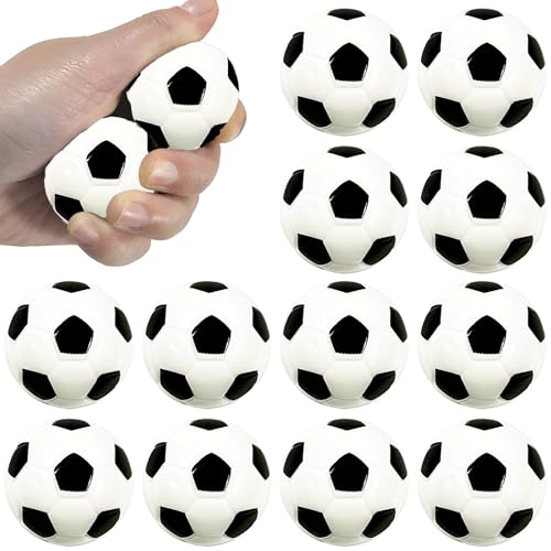 Stressball Mini Fussball 12 Stück, Fußball Mitgebsel Junge, Mini Fußball Geburtstag, 4 cm, Für Kinder Und Erwachsene, Handmuskel Training, Fußball Party Stressball Mini Fussball 12 Stück, Fußball Mitgebsel Junge, Mini Fußball Geburtstag, 4 cm, Für Kinder Und Erwachsene, Handmuskel Training, Fußball Party von YEWCEP