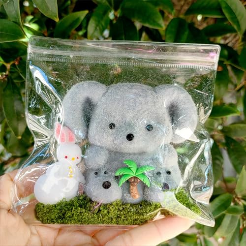Taba Squishy, Fufu Squishy, Nette Spielzeuge, Lustige und Neuartige Niedliche Tierstresslindernde Plüschspielzeuge, Passend für Jungen und Mädchen Geburtstagspartygeschenke (Koalas) von YEWCEP