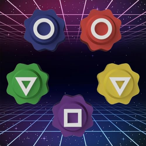YEWCEP Gonggi Korean Game, 5-Teiliges Gonggi-Stein-Set, Handspiel Mit Bunt Steinchen Für Koordinationstraining von YEWCEP