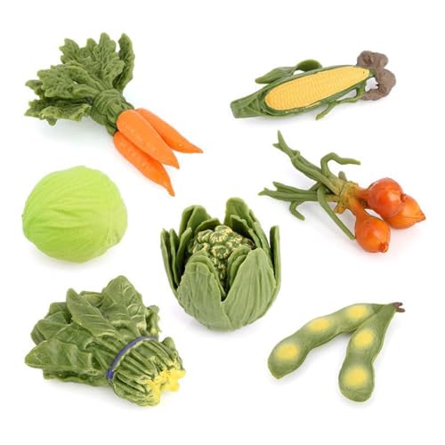 7pcs simuliertes Gemüse -Set Miniatur Gemüse Modell Karotten Spinat Edamame Kinder kognitive frühe Bildungsrätsel Spielzeug für Kinder 7pcs simuliertes Gemüse -Set Miniatur Gemüse Modell Karotten Spinat Edamame Kinder kognitive frühe Bildungsrätsel Spielzeug für Kinder von YFSAN