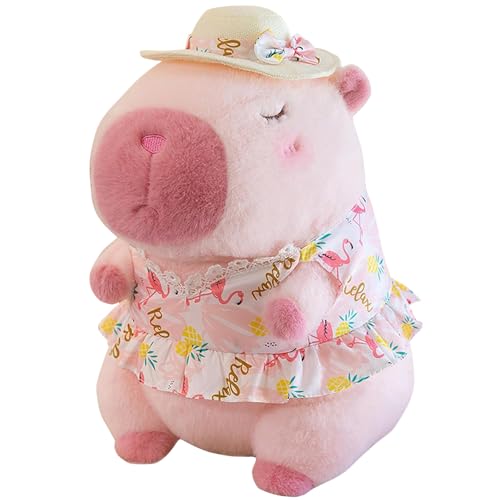 YGCHEN Capybara Plüschtier, Niedliche Capybara Plüsch, Rosa Tiere Kuscheltier, Capybara Plüschpuppe, Kuscheltiere Umarmungskissen Geburtstagsgeschenk Spielzeug YGCHEN Capybara Plüschtier, Niedliche Capybara Plüsch, Rosa Tiere Kuscheltier, Capybara Plüschpuppe, Kuscheltiere Umarmungskissen Geburtstagsgeschenk Spielzeug von YGCHEN