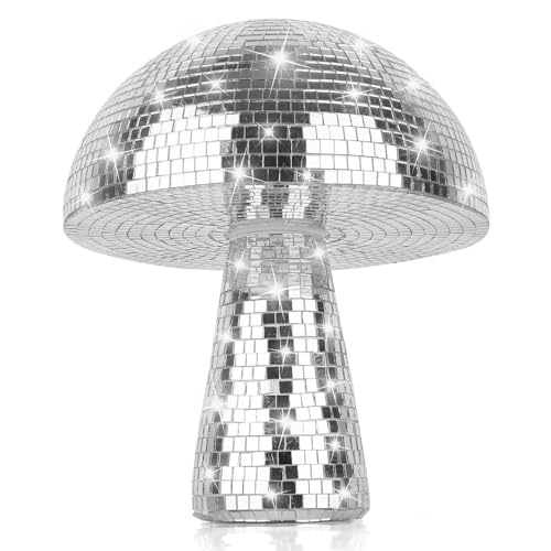 YGCHEN Discokugel Pilz, Disco Pilz Ornament, Spiegel Pilze Disco Kugel, Discokugel Deko, für Tischdekoration, Bühnenrequisiten, Heimdekorationen, Spielzubehör, Geburtstagsfeier Dekoration YGCHEN Discokugel Pilz, Disco Pilz Ornament, Spiegel Pilze Disco Kugel, Discokugel Deko, für Tischdekoration, Bühnenrequisiten, Heimdekorationen, Spielzubehör, Geburtstagsfeier Dekoration von YGCHEN