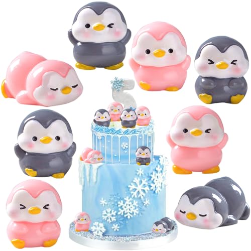 YGCHEN Tortendeko Pinguin Figuren Miniatur Weihnachtsfiguren Geburtstagsdeko Tierfiguren Pinguine Mini Weihnachtsdeko DIY Geburtstagstorte Weihnachtsschmuck 8 Stück YGCHEN Tortendeko Pinguin Figuren Miniatur Weihnachtsfiguren Geburtstagsdeko Tierfiguren Pinguine Mini Weihnachtsdeko DIY Geburtstagstorte Weihnachtsschmuck 8 Stück von YGCHEN