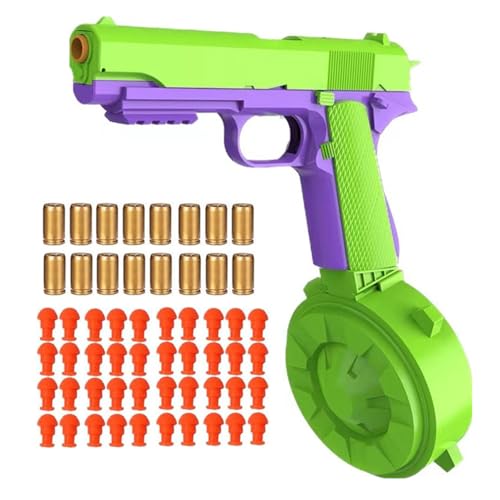 Spielzeug Pistole,Automatischer Burst Soft Foam Bullet Blaster Toy,Schaumstoff-Blaster Toy Gun für Jungen Mädchen ab 8+ Jahre (Set B) von YGMXZL