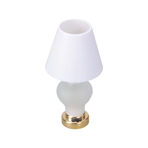 1/12 Scale Dollhouses White Lamp Miniaturmöbel Tun Sich Vor Für Kinder Möbelmodell Für Dollhouses Zu Spielen 1/12 Scale Dollhouses White Lamp Miniaturmöbel Tun Sich Vor Für Kinder Möbelmodell Für Dollhouses Zu Spielen von YGXNHOG