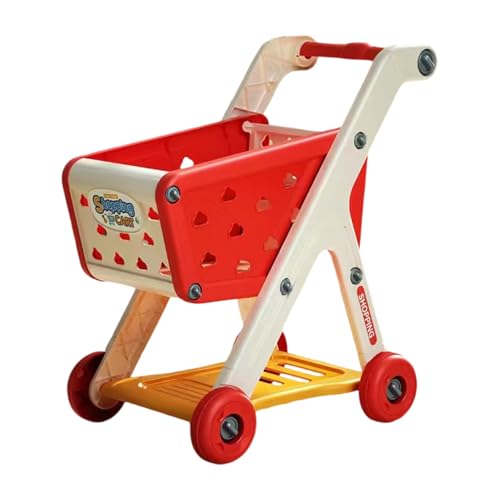 Miniaturpuppeneinkaufswagen Push Trolley Für Einfallsreiche Spiel Von Kindern Innen Und Außenbereich Einfacher Miniaturpuppeneinkaufswagen Push Trolley Für Einfallsreiche Spiel Von Kindern Innen Und Außenbereich Einfacher von YGXNHOG