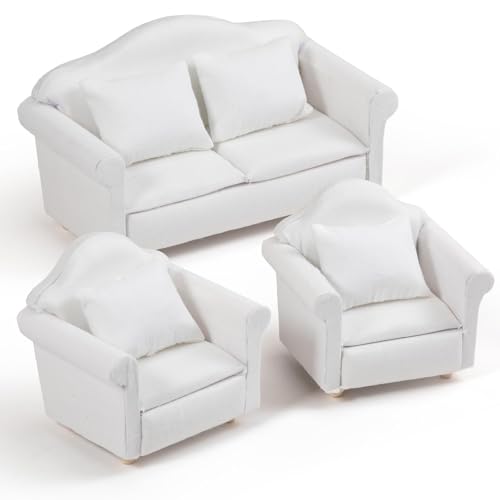 Miniatursofa Set Für Dollhouses Accessoires Model Szene Display Accessoires Handwerk von YGXNHOG
