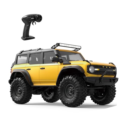 YGXNHOG 1/16 Fernbedienungskontrolle Offroads Car 4WD Model Crawler Mit Starker Federung Und LED Scheinwerfer Für Adult Kids Collector YGXNHOG 1/16 Fernbedienungskontrolle Offroads Car 4WD Model Crawler Mit Starker Federung Und LED Scheinwerfer Für Adult Kids Collector von YGXNHOG