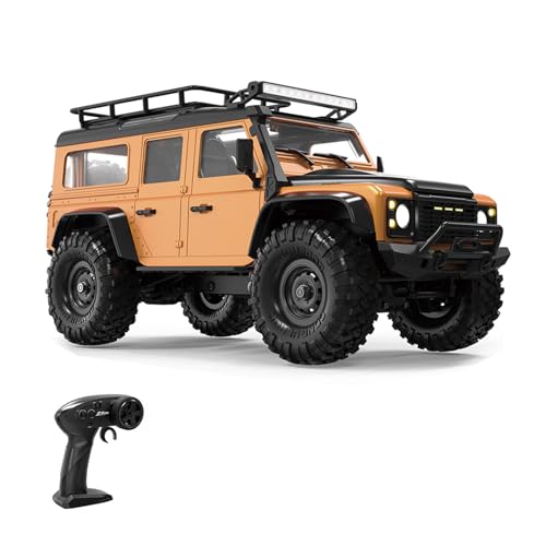 YGXNHOG 1/16 Skala 4x4WD Fernbedienung Crawler Car Offroads Modell Vehilce Toy Mit Stabiler Federung Für Männer Junge Outdoor Spaß YGXNHOG 1/16 Skala 4x4WD Fernbedienung Crawler Car Offroads Modell Vehilce Toy Mit Stabiler Federung Für Männer Junge Outdoor Spaß von YGXNHOG
