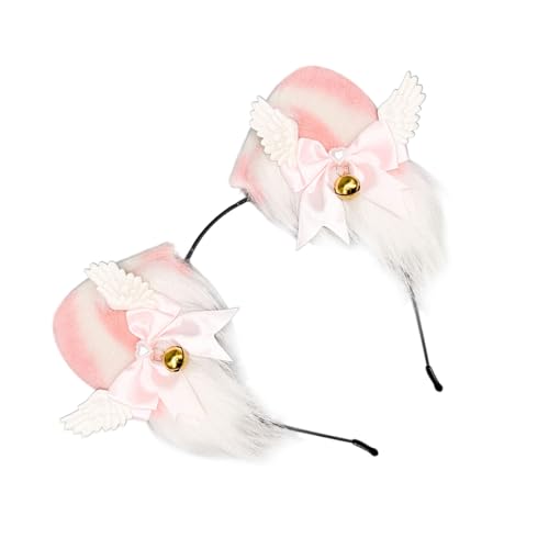 YGXNHOG Animal Cosplay Kostüm Fauxs Pelze Wolf Katzen Füchse Fuzzy Tail Cats Ohren Stirnbänder Halloween Party Kostümzubehör YGXNHOG Animal Cosplay Kostüm Fauxs Pelze Wolf Katzen Füchse Fuzzy Tail Cats Ohren Stirnbänder Halloween Party Kostümzubehör von YGXNHOG