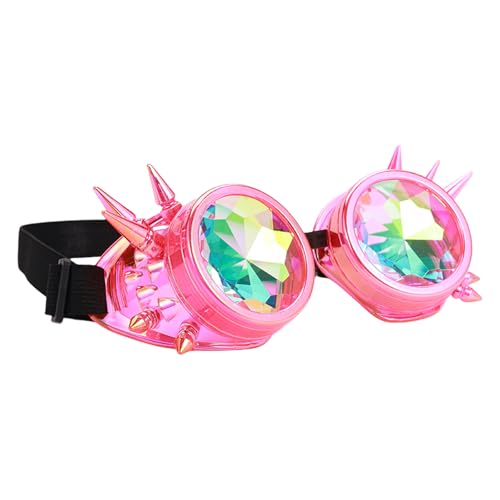 YGXNHOG Kaleidoskopes Schutzbrillen Mode Prismen Brillen Neulinge Kaleidoskopes Ausrüstung Sterevunk Schutzbrille Halloween Raves Kostüme YGXNHOG Kaleidoskopes Schutzbrillen Mode Prismen Brillen Neulinge Kaleidoskopes Ausrüstung Sterevunk Schutzbrille Halloween Raves Kostüme von YGXNHOG