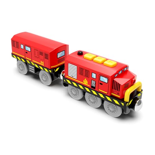 YGXNHOG Motorisiertes Zugspielzeug Für Kleinkind Mit Magnetischer Verbindung Und Klassisches Design Geburtstagsgeschenk von YGXNHOG