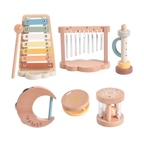 YGXNHOG Musikalische Lernwerkzeuge Für Über 18+ Monate Alte Holz Xylophon Und Percussion Instrumente Sensorische Spielzeugset Für Kinder Vorschulalter YGXNHOG Musikalische Lernwerkzeuge Für Über 18+ Monate Alte Holz Xylophon Und Percussion Instrumente Sensorische Spielzeugset Für Kinder Vorschulalter von YGXNHOG