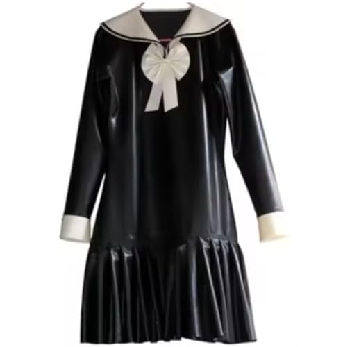 YGZHANYUANOKU 100 % Latexgummi, Gummi, Party, Club, Rock, Halloween, Cosplay, personalisierbar, Schwarz, XXL von YGZHANYUANOKU