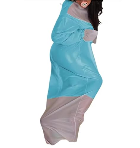YGZHANYUANOKU Body mit Kapuze, transparent, Cosplay-Kostüme, vollständige Abdeckung, transparenter Erwachsenen-Schlafsack, PVC-Jumpsuits, Party, anpassbar, Blau, Größe XL YGZHANYUANOKU Body mit Kapuze, transparent, Cosplay-Kostüme, vollständige Abdeckung, transparenter Erwachsenen-Schlafsack, PVC-Jumpsuits, Party, anpassbar, Blau, Größe XL von YGZHANYUANOKU