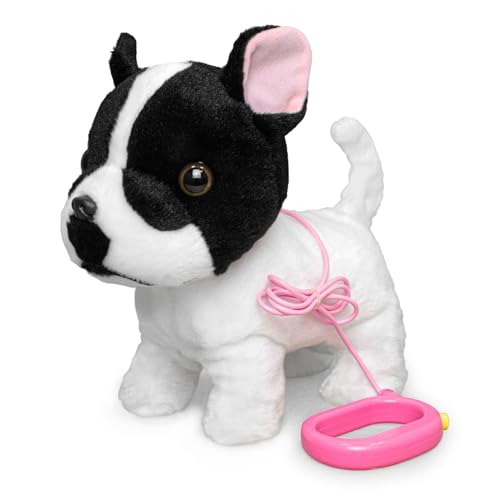 YH YUHUNG Hund mit Leine der Läuft und Bellt, Elektrischer Hund Spielzeug Kinder, Interaktives Haustier Hund mit Funktion, ab 3 Jahren Bulldogge YH YUHUNG Hund mit Leine der Läuft und Bellt, Elektrischer Hund Spielzeug Kinder, Interaktives Haustier Hund mit Funktion, ab 3 Jahren Bulldogge von YH YUHUNG
