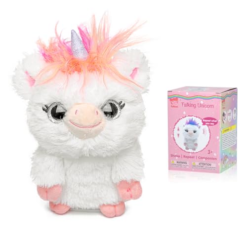YH YUHUNG Interaktiver Plüsch Einhorn Sprechender spricht, Spielzeug für Kinder ab 3 Jahren YH YUHUNG Interaktiver Plüsch Einhorn Sprechender spricht, Spielzeug für Kinder ab 3 Jahren von YH YUHUNG