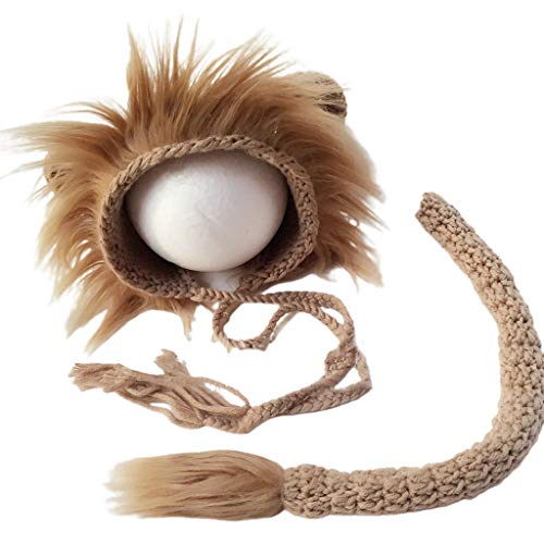 YHAILI 2 PCs Baby Requisiten Schwanz Set Neugeborene Fotografie Kostüme Jungen Mädchen Foto Schießen Handgefertigte Strickkleidung YHAILI 2 PCs Baby Requisiten Schwanz Set Neugeborene Fotografie Kostüme Jungen Mädchen Foto Schießen Handgefertigte Strickkleidung von YHAILI