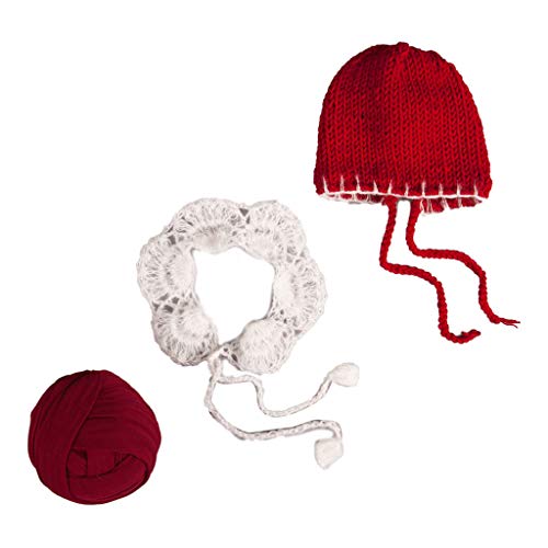 YHAILI Neugeborene Fotografie Requisiten Baby Weihnachtshut Häkeln Säuglinge Outfits Decken Babyfoto Accessoires YHAILI Neugeborene Fotografie Requisiten Baby Weihnachtshut Häkeln Säuglinge Outfits Decken Babyfoto Accessoires von YHAILI