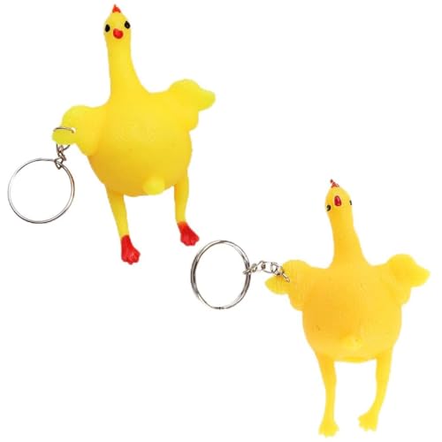 YHAILI Squeeze Chicken Spoof Leging Keychain Vent Dekompression Stress Relief Schlüsselanhänger Neuheit Langlebiges Spielzeug YHAILI Squeeze Chicken Spoof Leging Keychain Vent Dekompression Stress Relief Schlüsselanhänger Neuheit Langlebiges Spielzeug von YHAILI