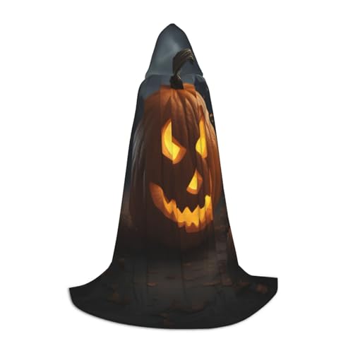 Halloween Kürbis Druck Kapuzenumhang - Stilvoller und vielseitiger Umhang für alle Jahreszeiten, passend für Karneval, Kostümpartys Halloween Kürbis Druck Kapuzenumhang - Stilvoller und vielseitiger Umhang für alle Jahreszeiten, passend für Karneval, Kostümpartys von YHBLYKXP