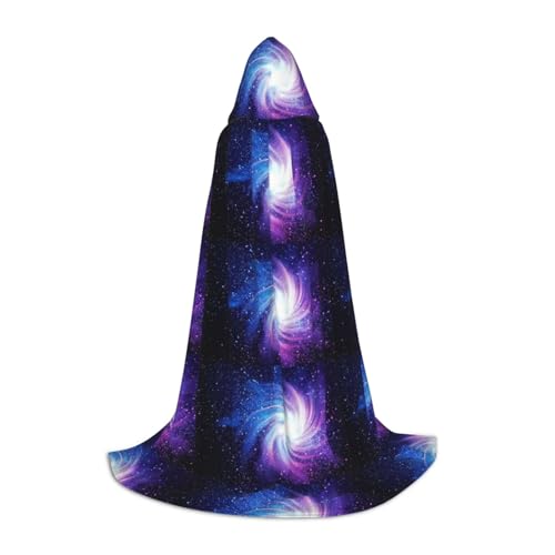 Kapuzenumhang mit Glaxy Print - Stilvoller und vielseitiger Umhang für alle Jahreszeiten, passend für Karneval, Kostümpartys Kapuzenumhang mit Glaxy Print - Stilvoller und vielseitiger Umhang für alle Jahreszeiten, passend für Karneval, Kostümpartys von YHBLYKXP