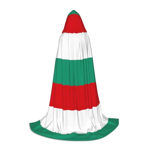 Kapuzenumhang mit bulgarischer Flagge, stilvoller und vielseitiger Umhang für alle Jahreszeiten, passend für Karneval, Kostümpartys Kapuzenumhang mit bulgarischer Flagge, stilvoller und vielseitiger Umhang für alle Jahreszeiten, passend für Karneval, Kostümpartys von YHBLYKXP