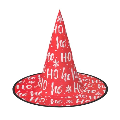 YHBLYKXP Weihnachtshintergrund, verstellbarer Halloween-Hexenhut mit faltbarer Krempe, für Kostümparty, Karneval, Maskenball YHBLYKXP Weihnachtshintergrund, verstellbarer Halloween-Hexenhut mit faltbarer Krempe, für Kostümparty, Karneval, Maskenball von YHBLYKXP