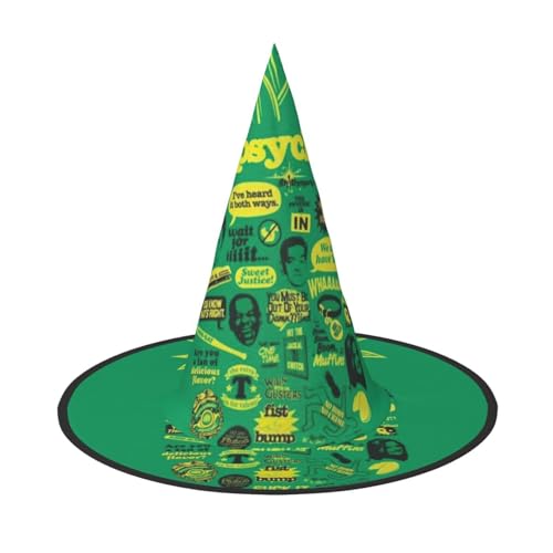 YHLKLWKSZC Halloween-Hexenhüte für Damen, leicht, faltbar, Psych Ananas, Zitat, Druck, Hexenhüte für Jungen und Mädchen, Halloween-Hut, Cosplay, Party-Dekorationen YHLKLWKSZC Halloween-Hexenhüte für Damen, leicht, faltbar, Psych Ananas, Zitat, Druck, Hexenhüte für Jungen und Mädchen, Halloween-Hut, Cosplay, Party-Dekorationen von YHLKLWKSZC