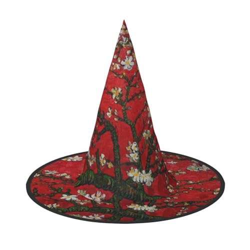 YHLKLWKSZC Halloween-Hexenhüte für Damen, leicht, faltbar, wasserdicht, mit Blumendruck, Hexenhüte für Jungen und Mädchen, Halloween-Hut, Cosplay, Party-Dekorationen YHLKLWKSZC Halloween-Hexenhüte für Damen, leicht, faltbar, wasserdicht, mit Blumendruck, Hexenhüte für Jungen und Mädchen, Halloween-Hut, Cosplay, Party-Dekorationen von YHLKLWKSZC