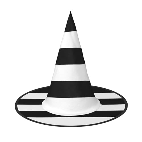 YHLKLWKSZC Halloween Kleine Hexenhüte für Frauen – Leichte Faltbare Streifen Schwarz Weiß Druck Hexenhüte für Jungen Mädchen Halloween Hut Cosplay Party Dekorationen YHLKLWKSZC Halloween Kleine Hexenhüte für Frauen – Leichte Faltbare Streifen Schwarz Weiß Druck Hexenhüte für Jungen Mädchen Halloween Hut Cosplay Party Dekorationen von YHLKLWKSZC